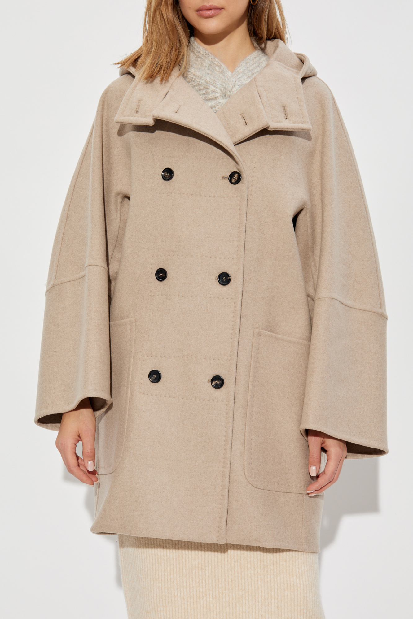 コート Max Mara Artur Coat Cashmere robe coat, camel | 